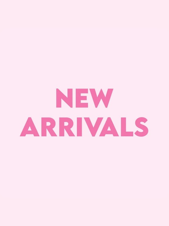 Accessories - New Arrivals Graphic Sign - Pink Text